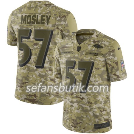 Baltimore Ravens Tröjor C.J. Mosley 57 Nike Salute to Service - Herr Baltimore Ravens Tröjor C.J. Mosley 57 Nike Salute to Service - Herr